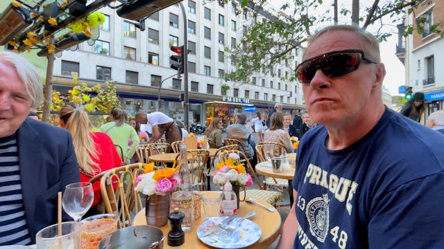 Paris with the boys at cassette, Pari...