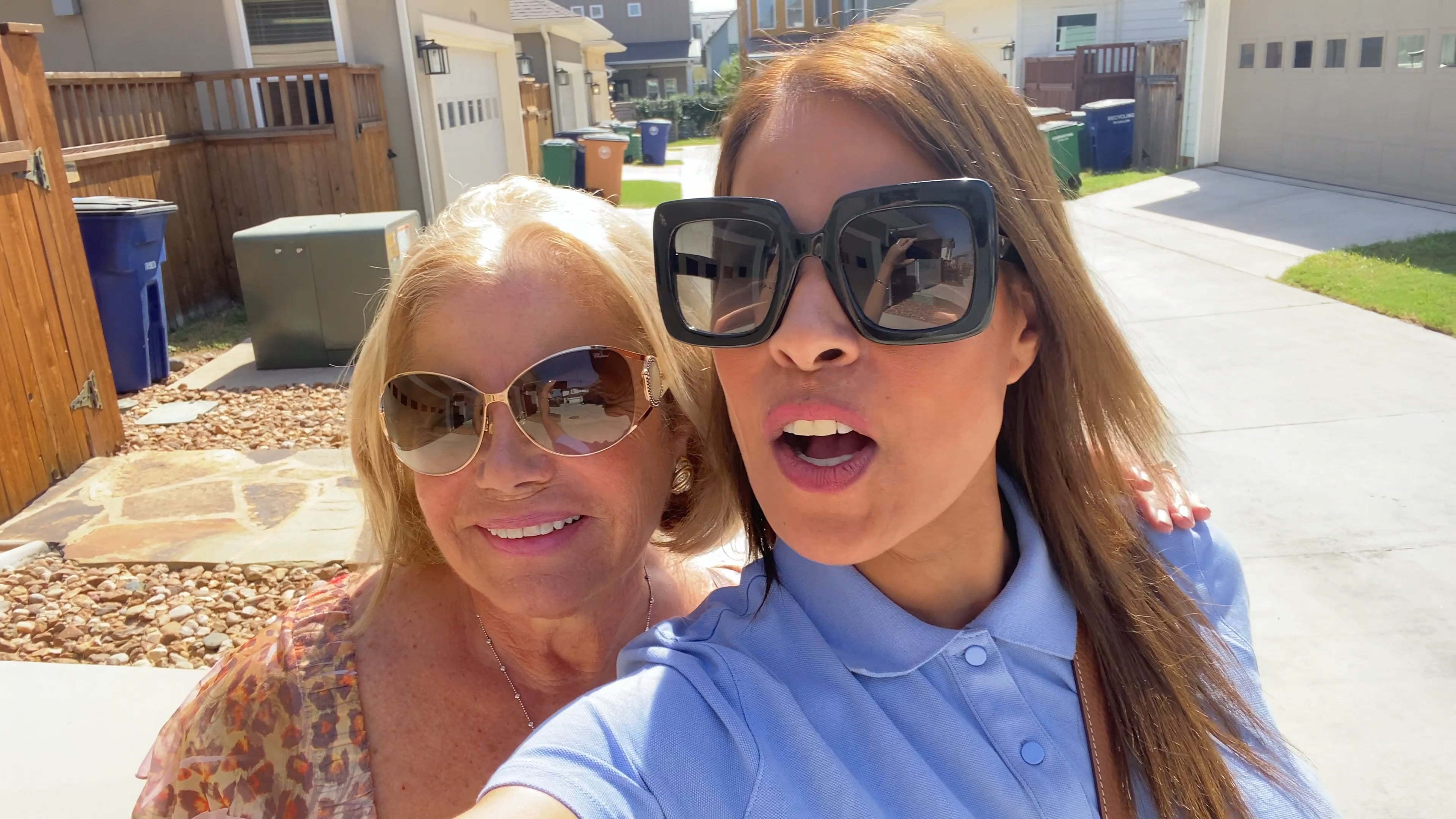 On our way to the supermarket 