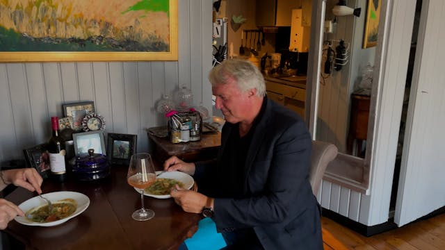 Tony over for lunch