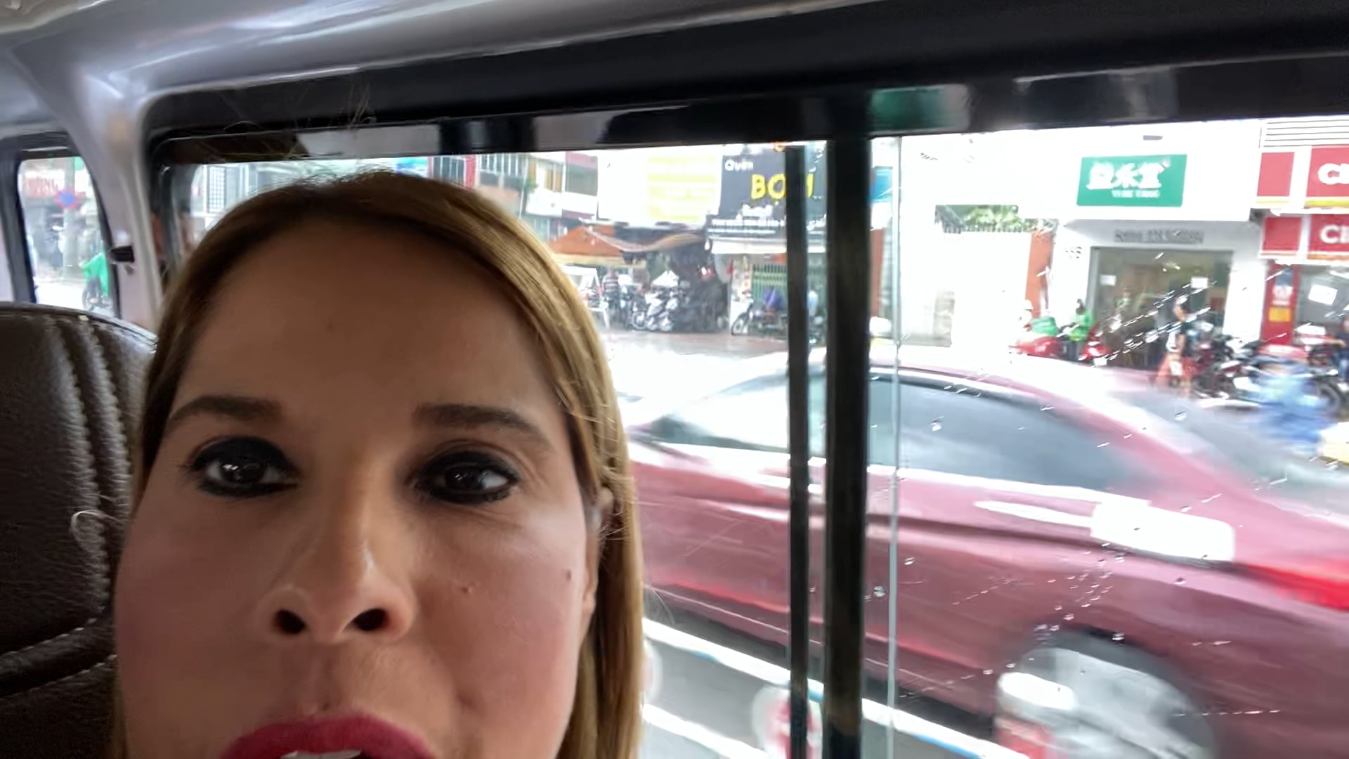 On our way to the tunnel where they fought