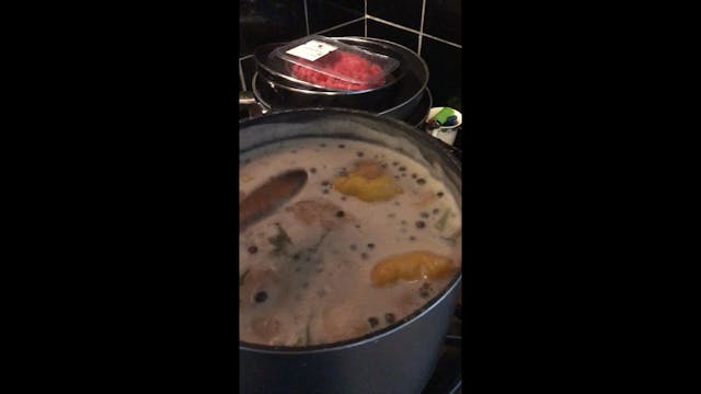 Peanut soup