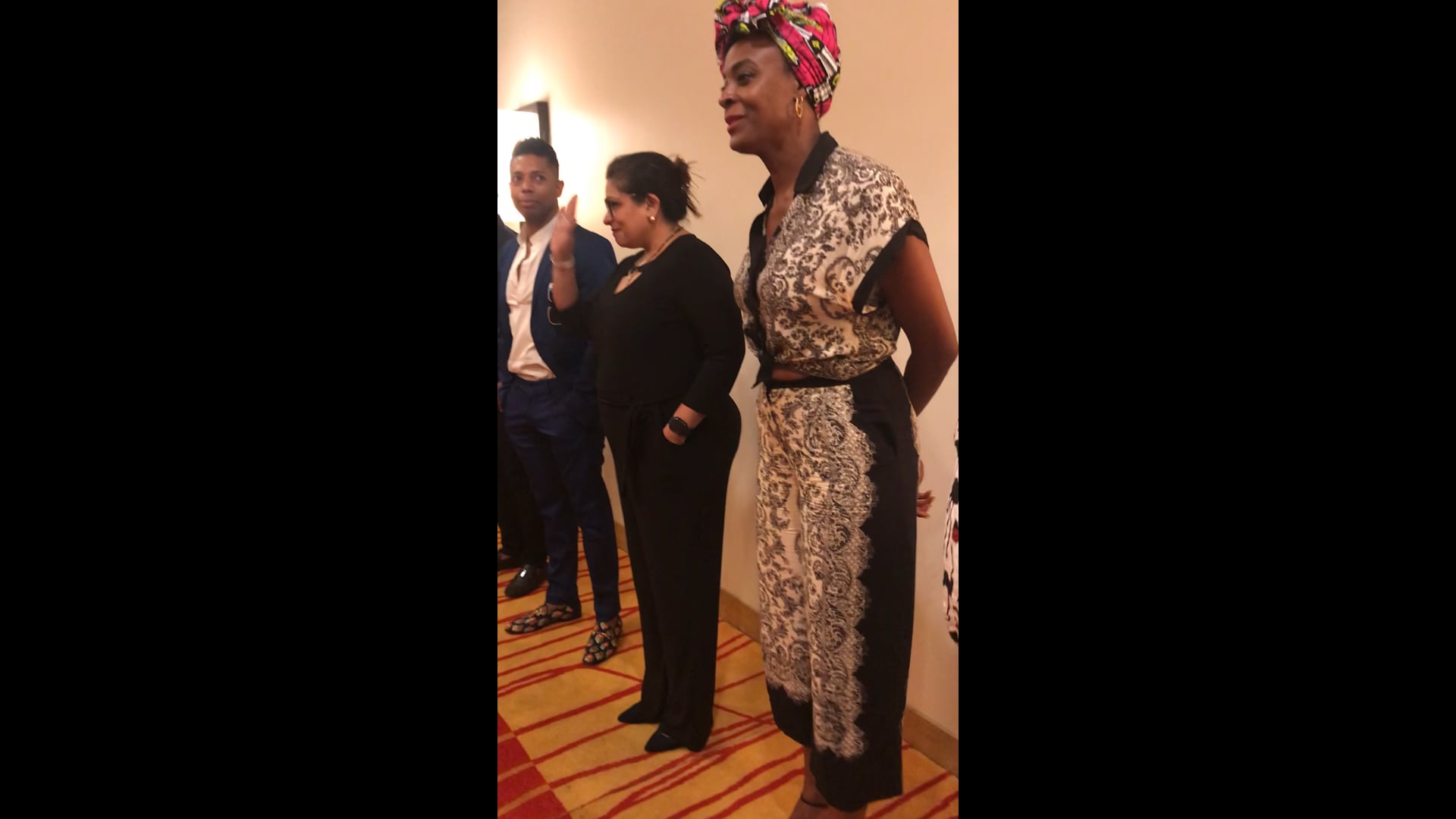 The Judges meet the contestants before the pageant