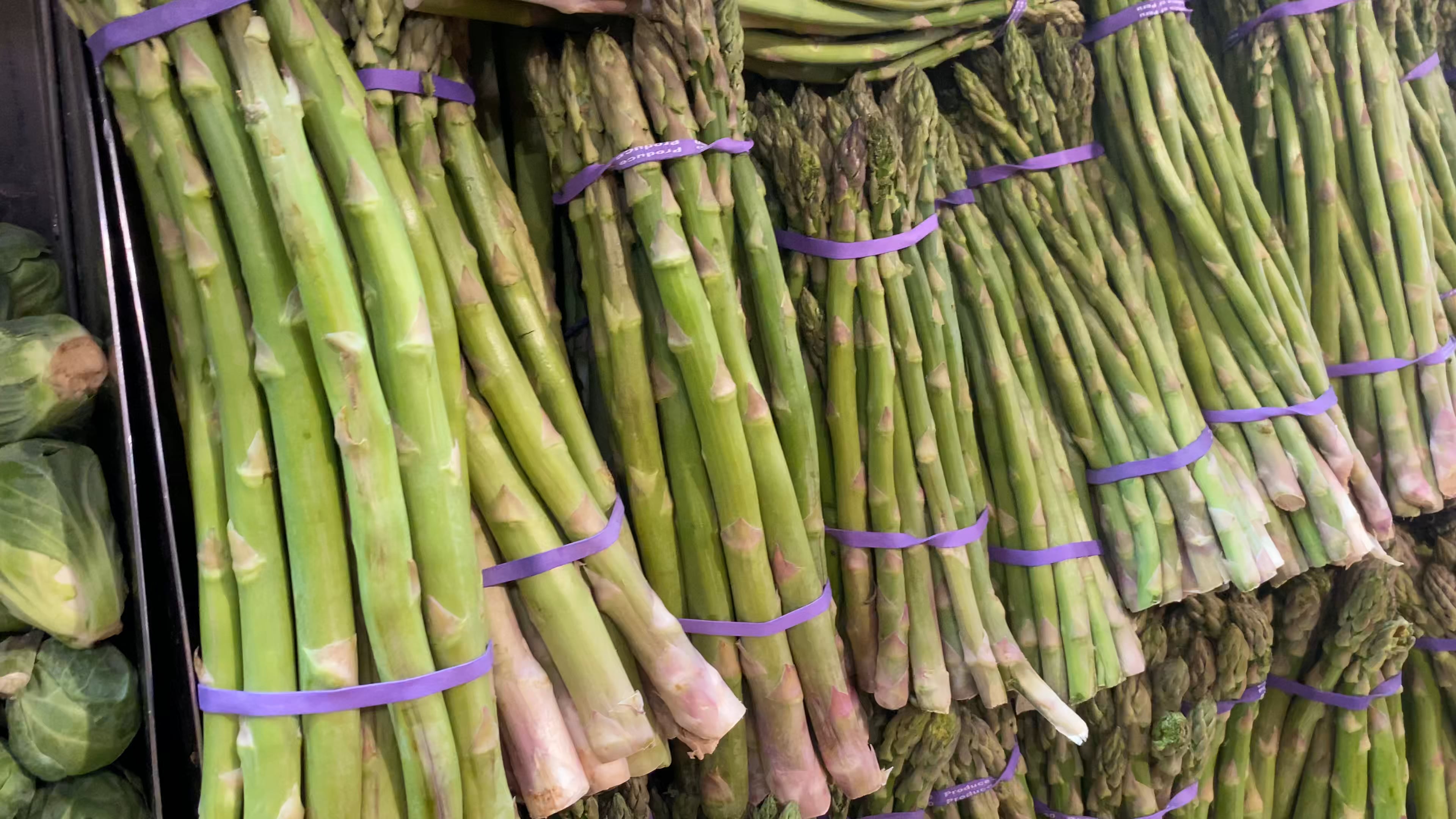 Eggplant in the supermarket 