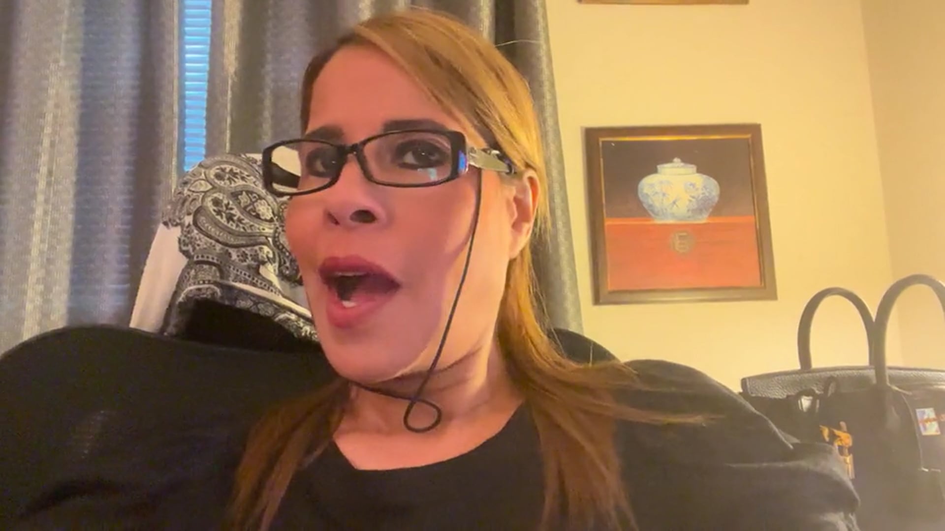 Mom fell down at 10pm