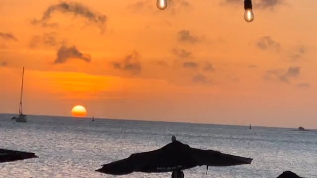 Sunset in Aruba