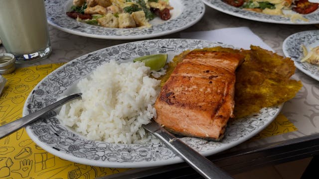 Lunch at Oudres in Bogota