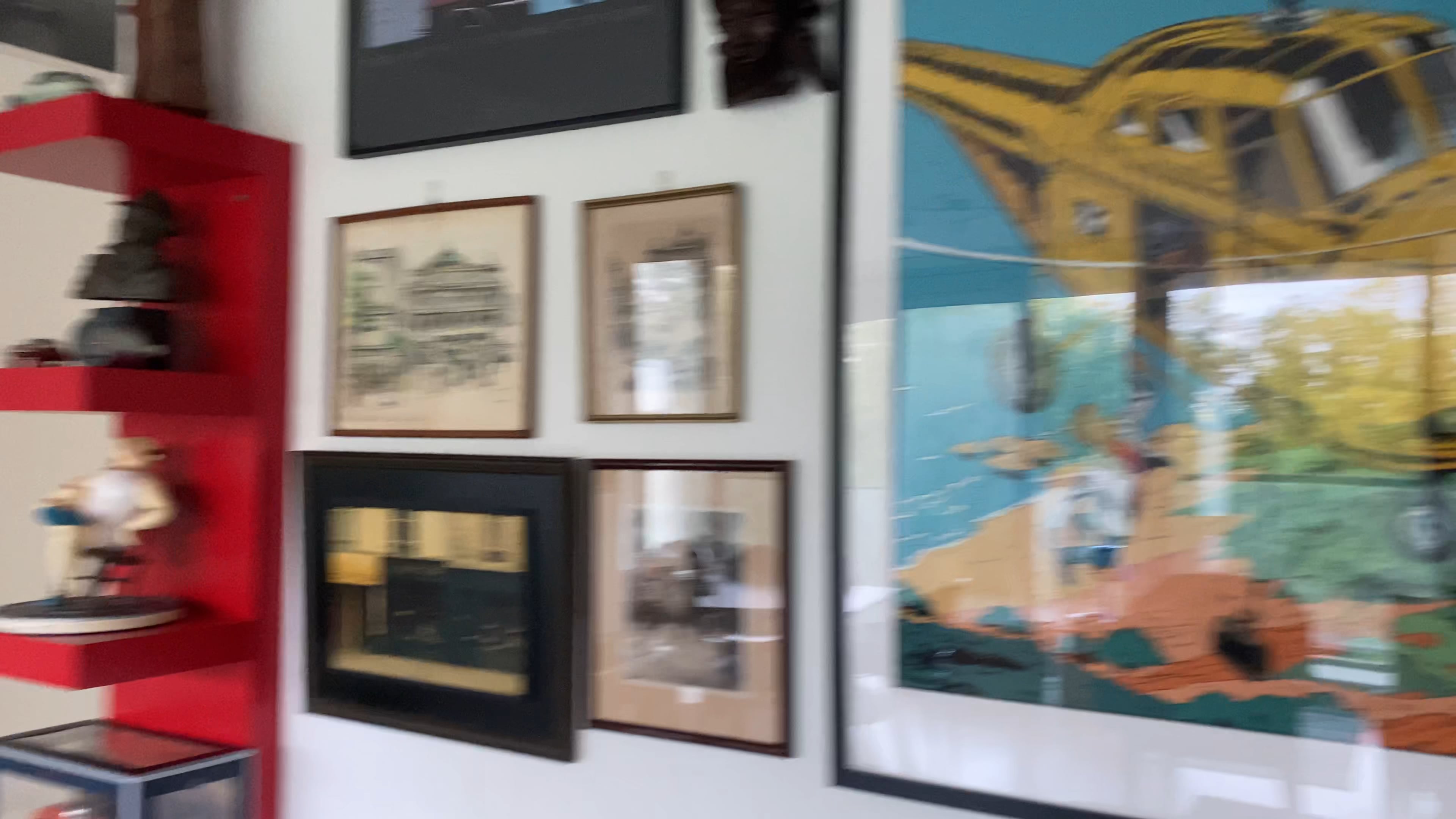 Tonys house = a museum