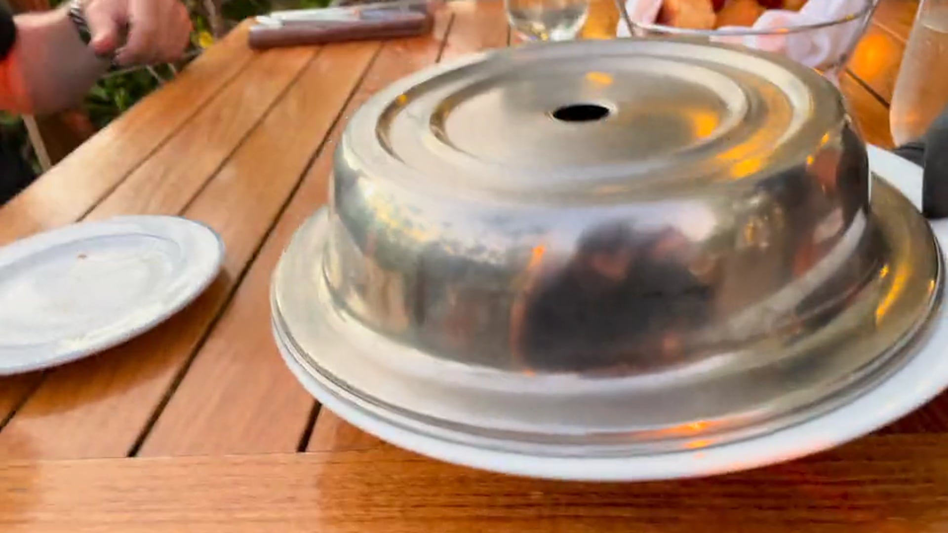 Sunset grill's dinner