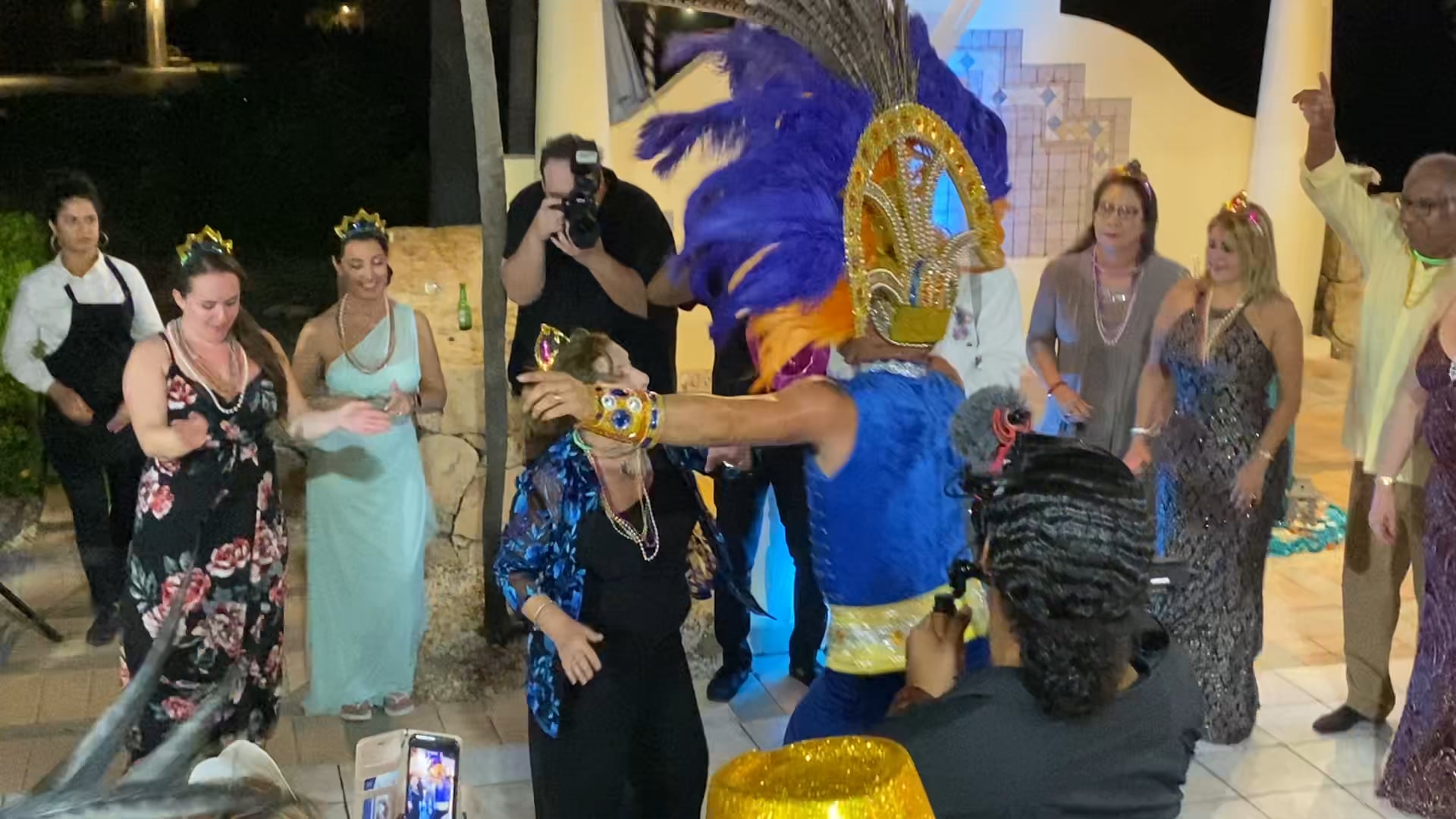 Dancing at the wedding