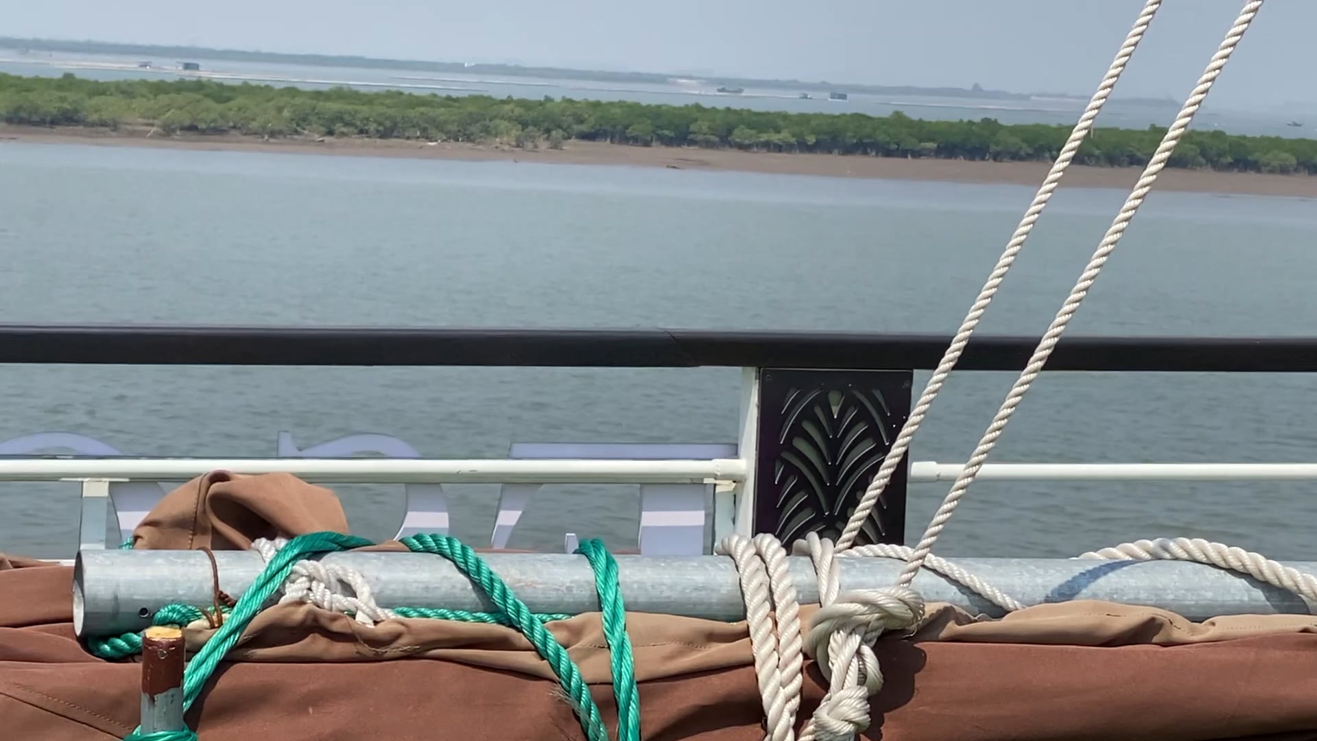 On the boat to Halang Bai