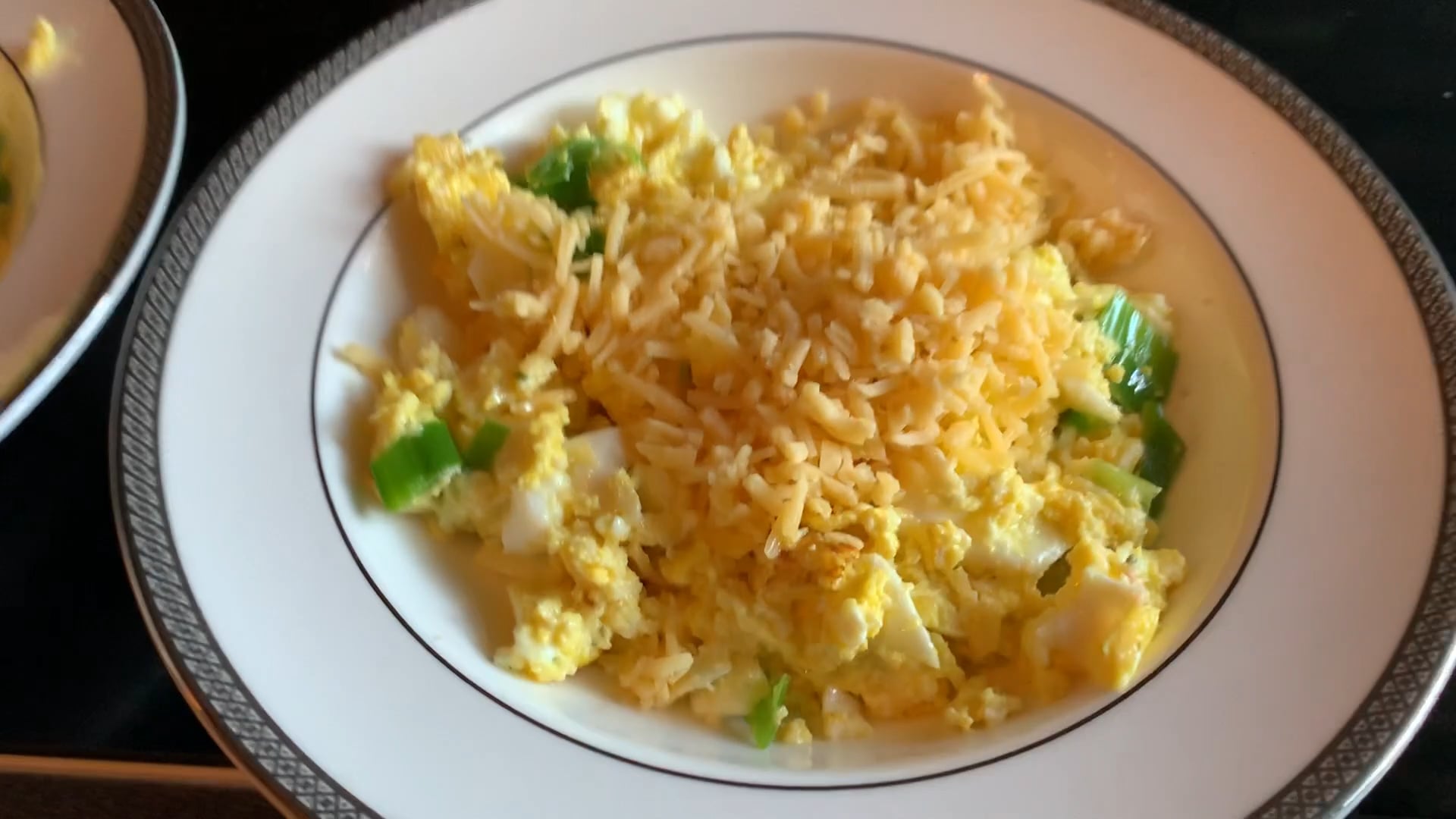 My fluffy scrambled eggs