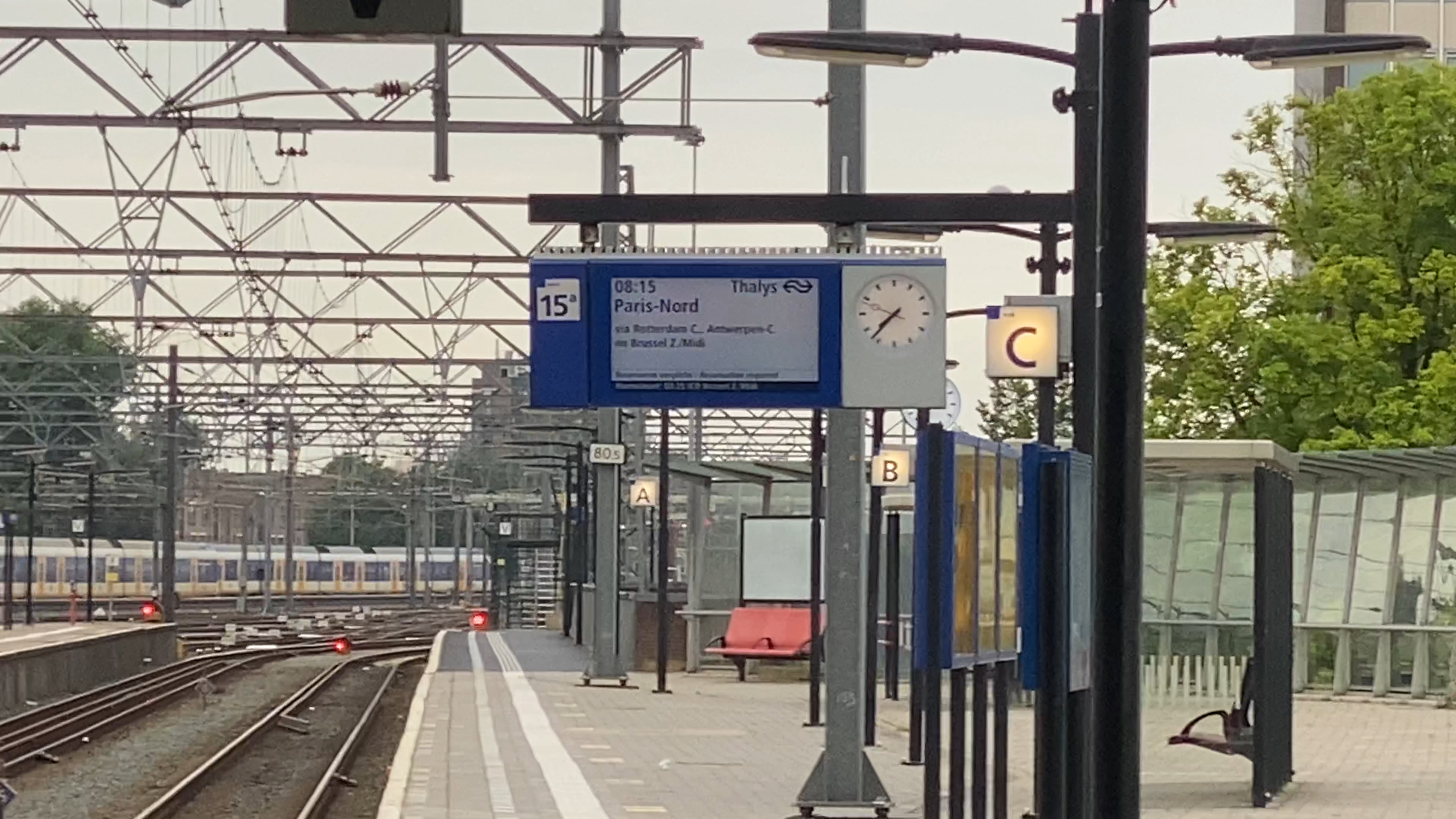 Central station inAmsterdam