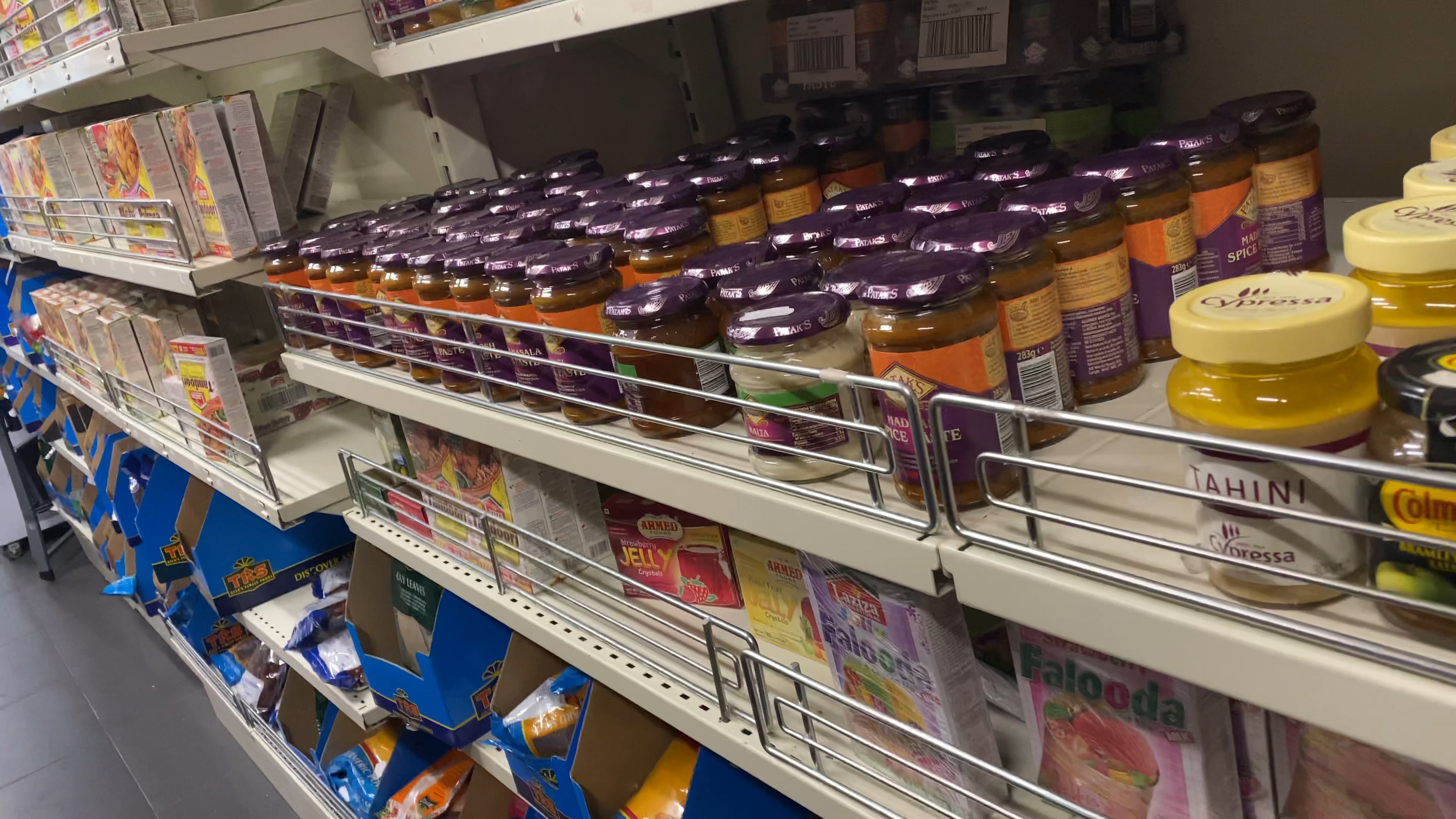 Indian day shop in Gent Belgium