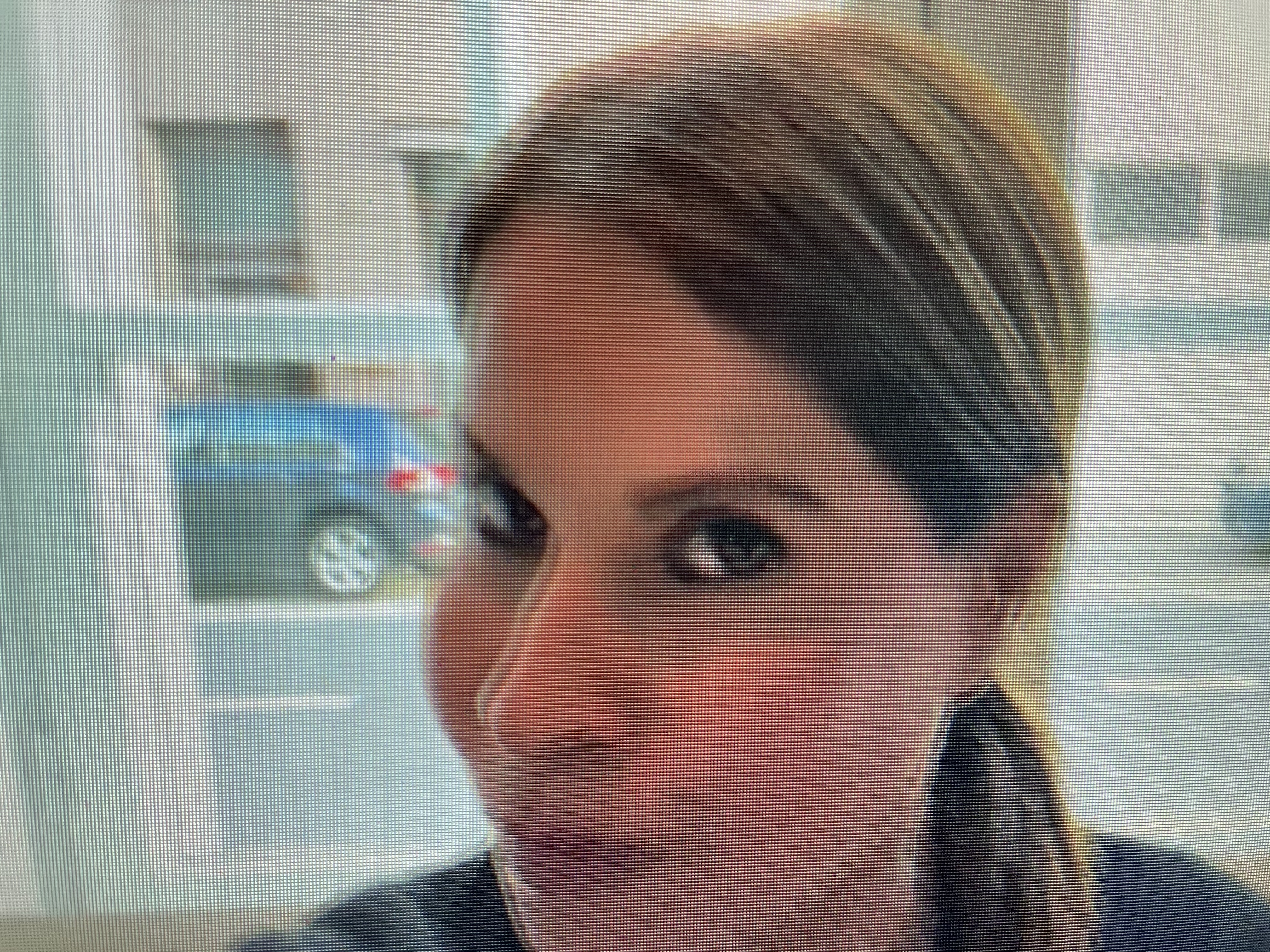 Chop red onions on top of the steak