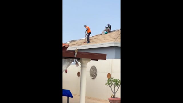 Nasty dirt from the neighbors