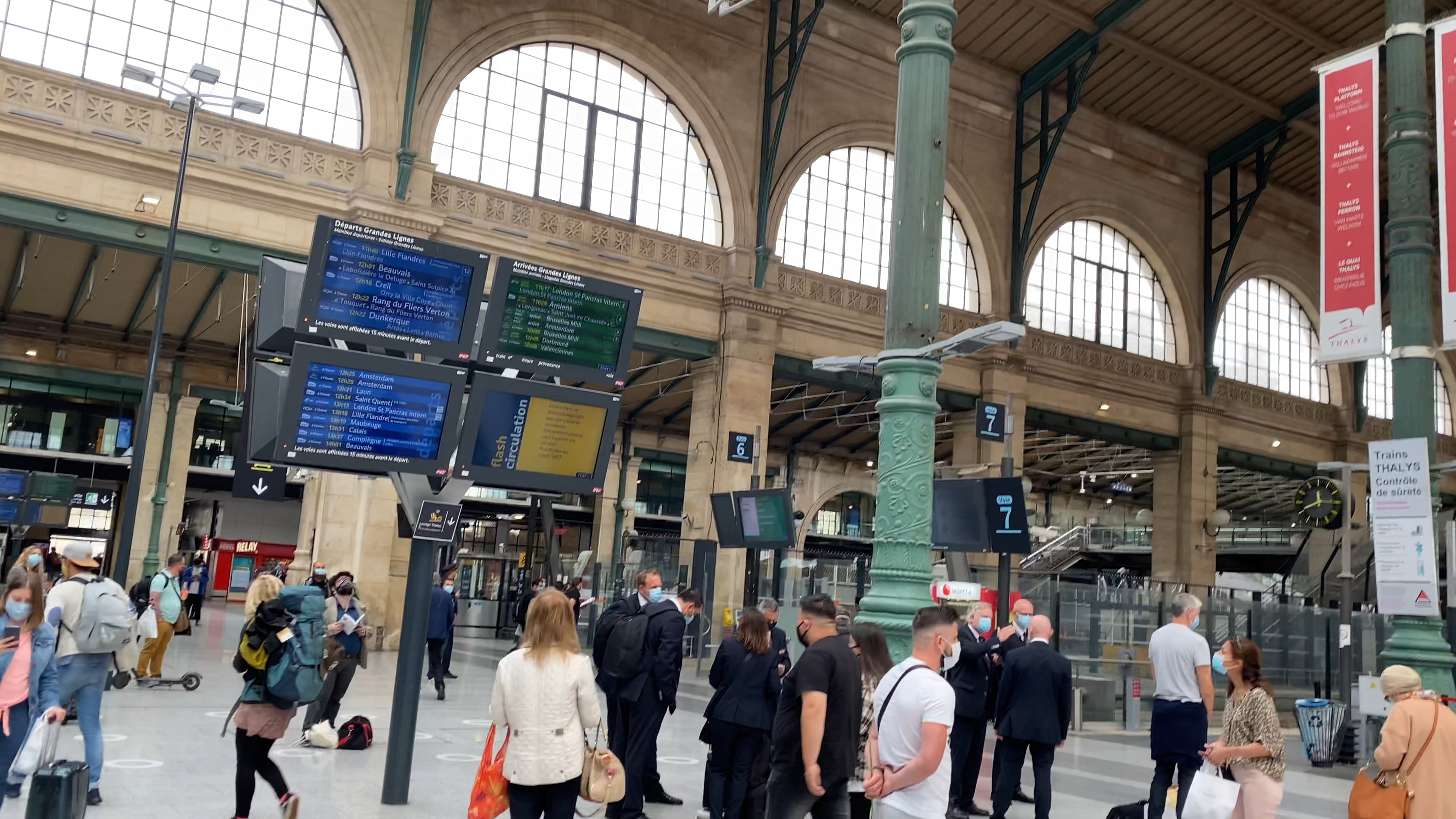 Gard du Nord in Paris