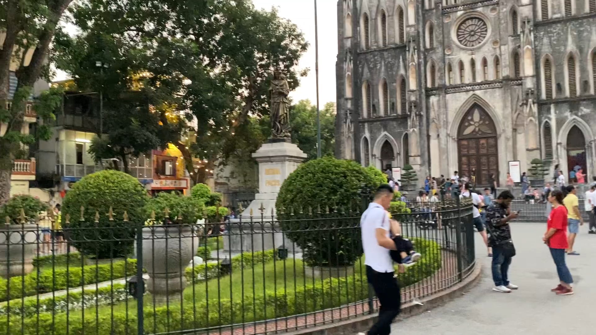 The lovely church in Hanoi city, very French