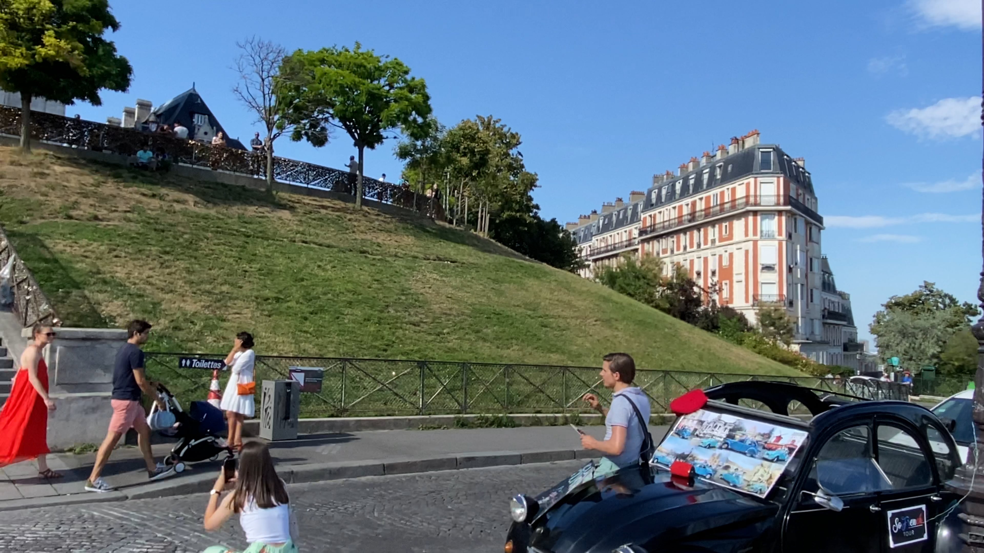 The view from the sacre coeur