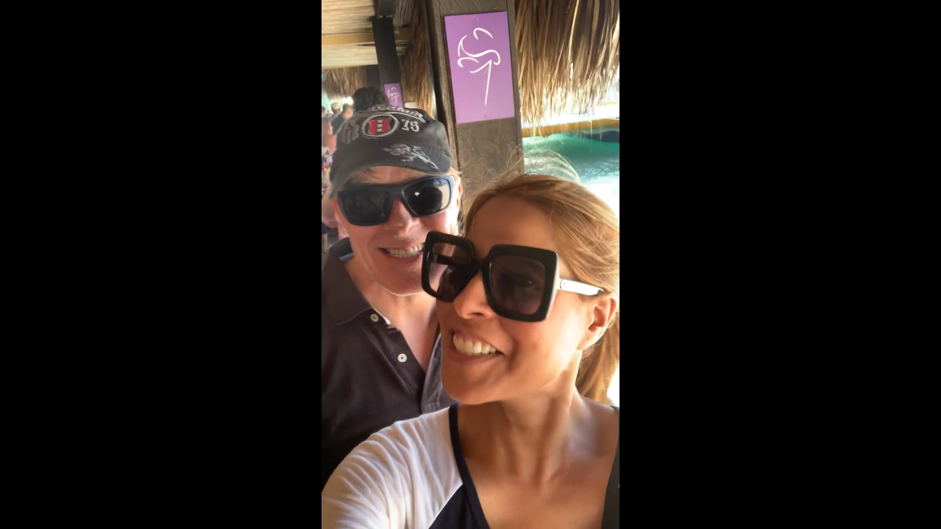 We are in line to get on board