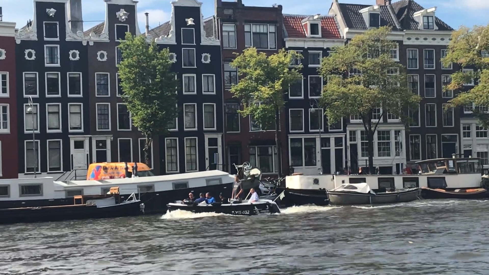 Boat ride in Amsterdam