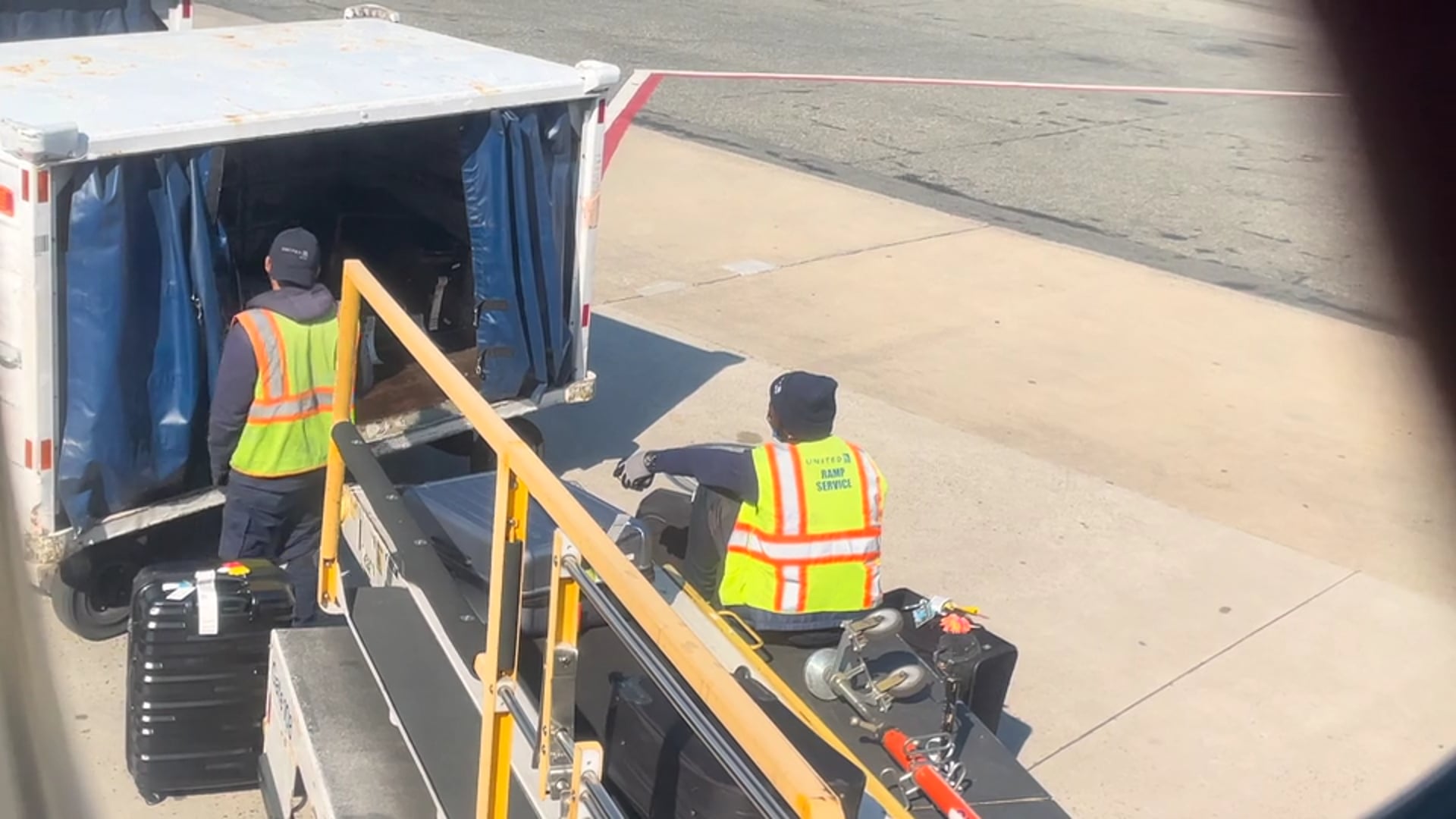 There goes my luggage