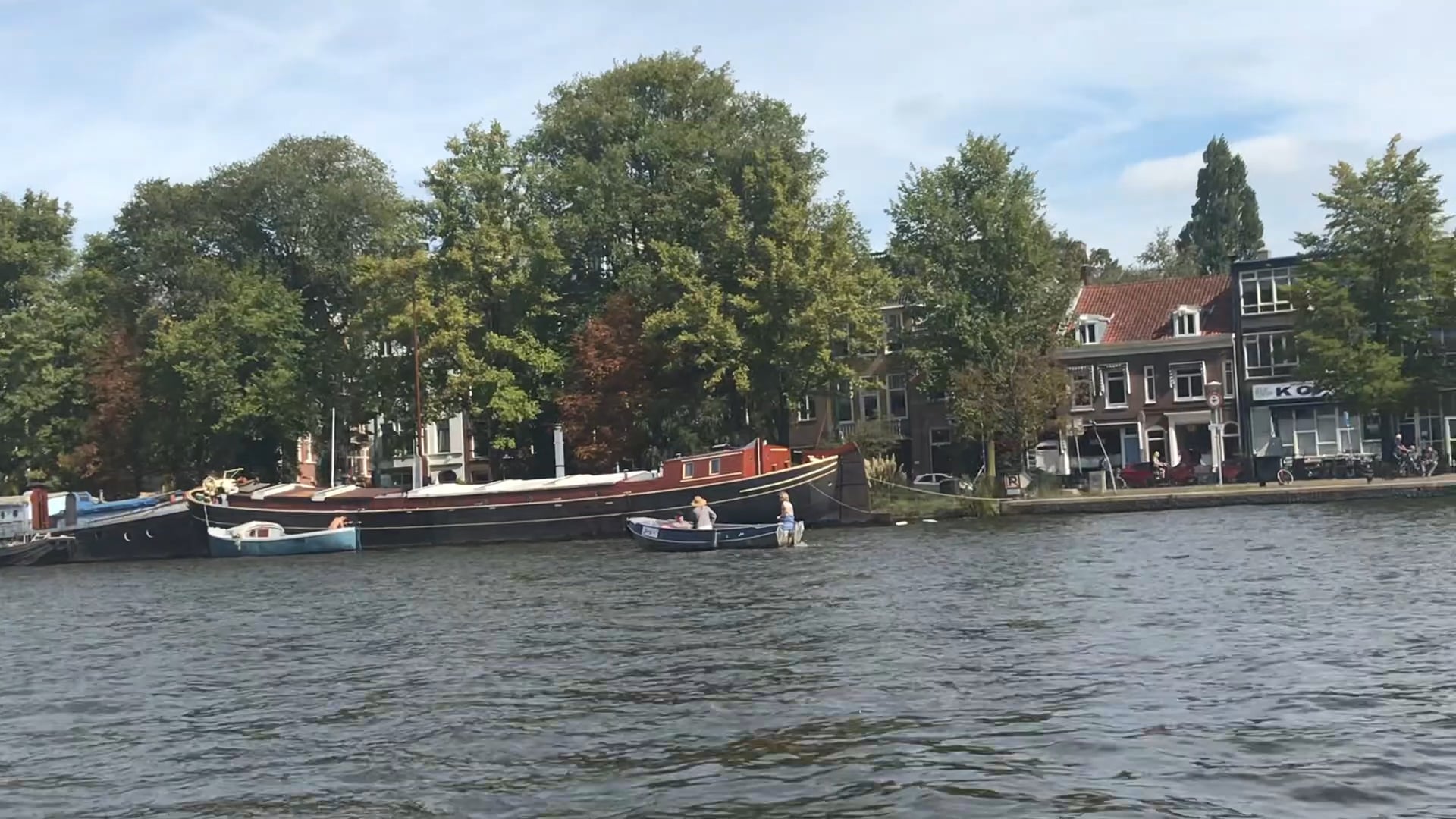 Boat ride in Amsterdam
