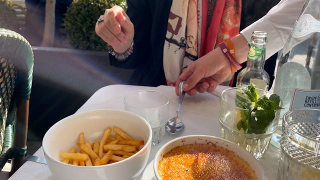Lunch with Cheryl at George WP Amsterdam