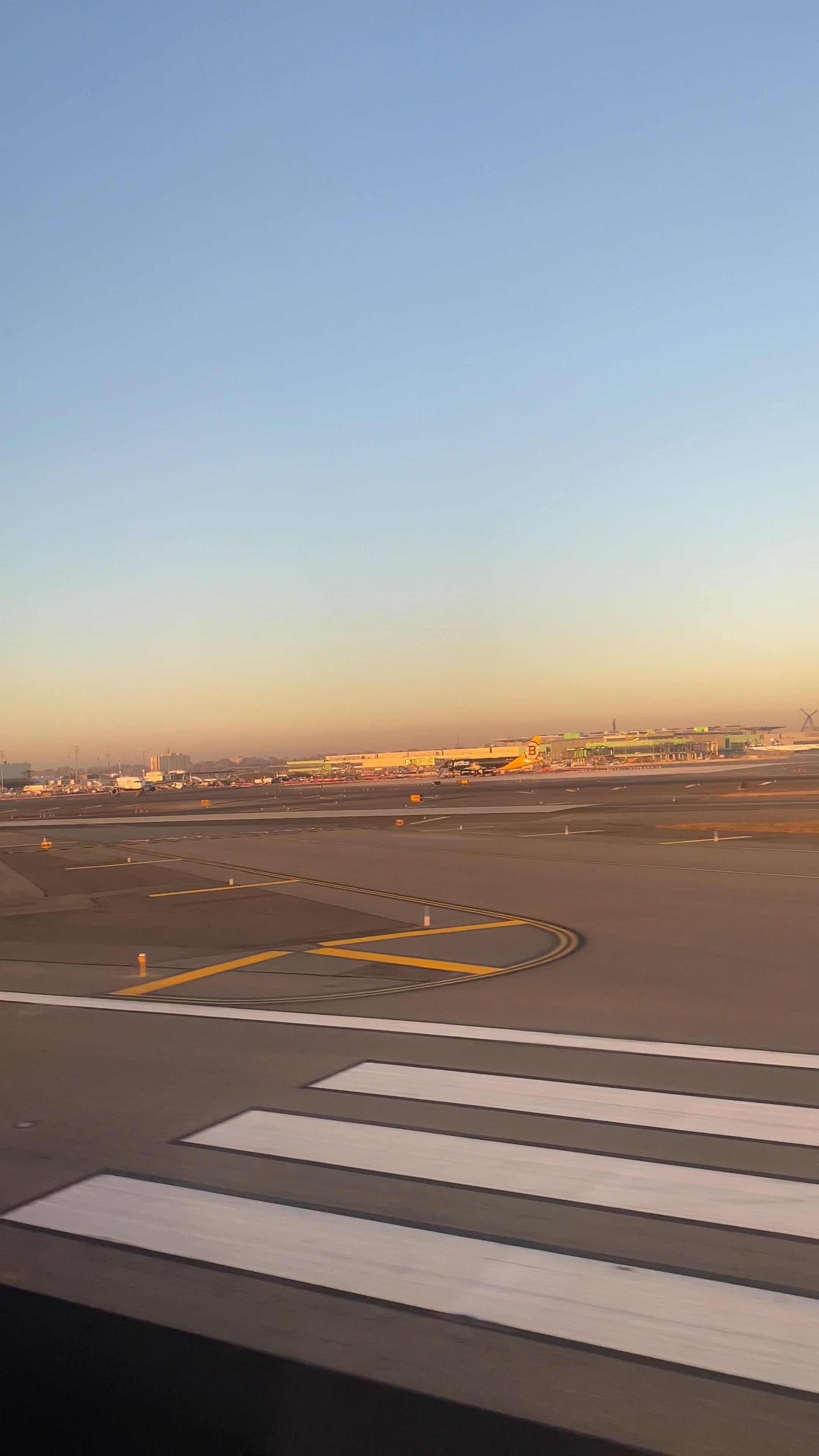 Taking off from New ark