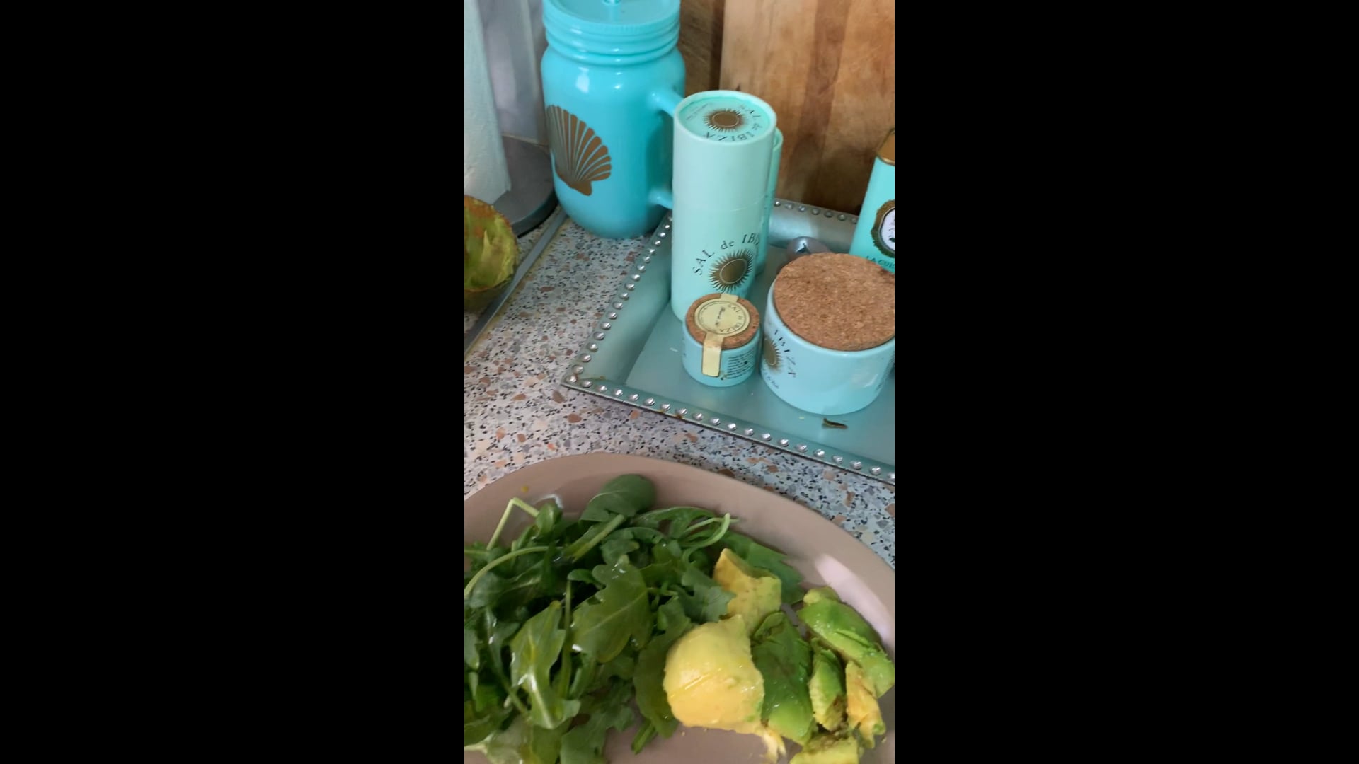 Arugula with bresaola 