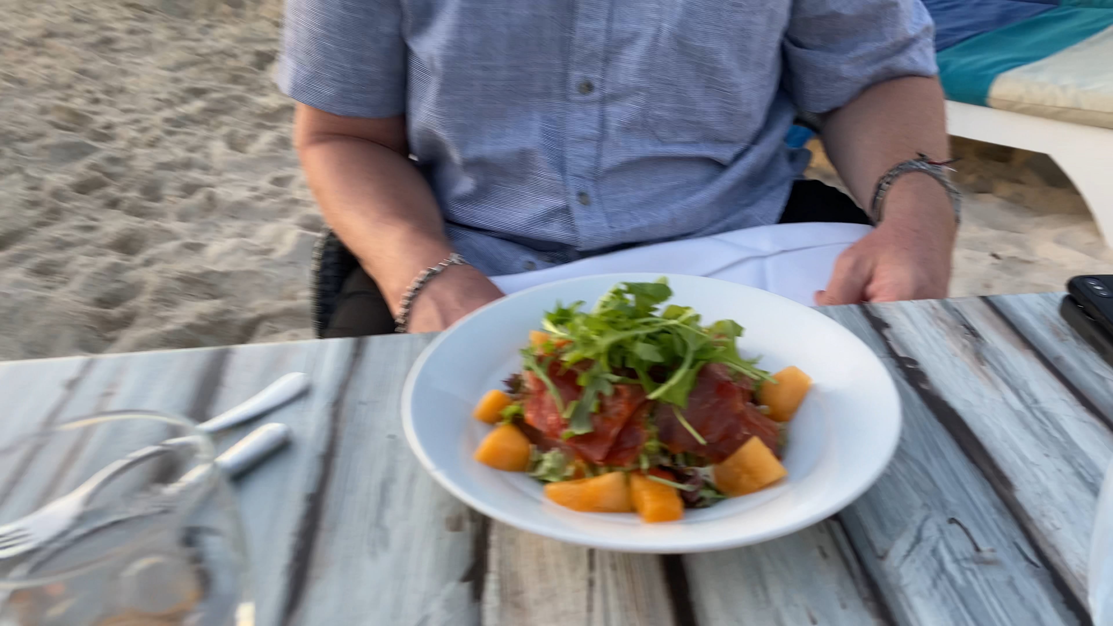 Barefoot mustard soup