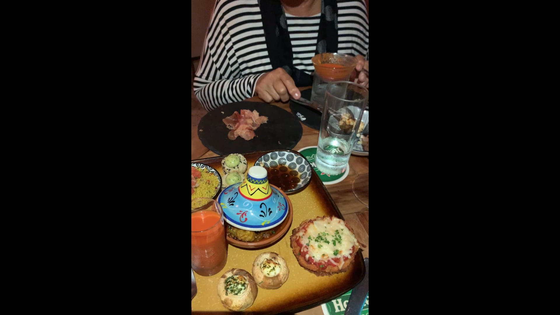 At Maroc with the French group