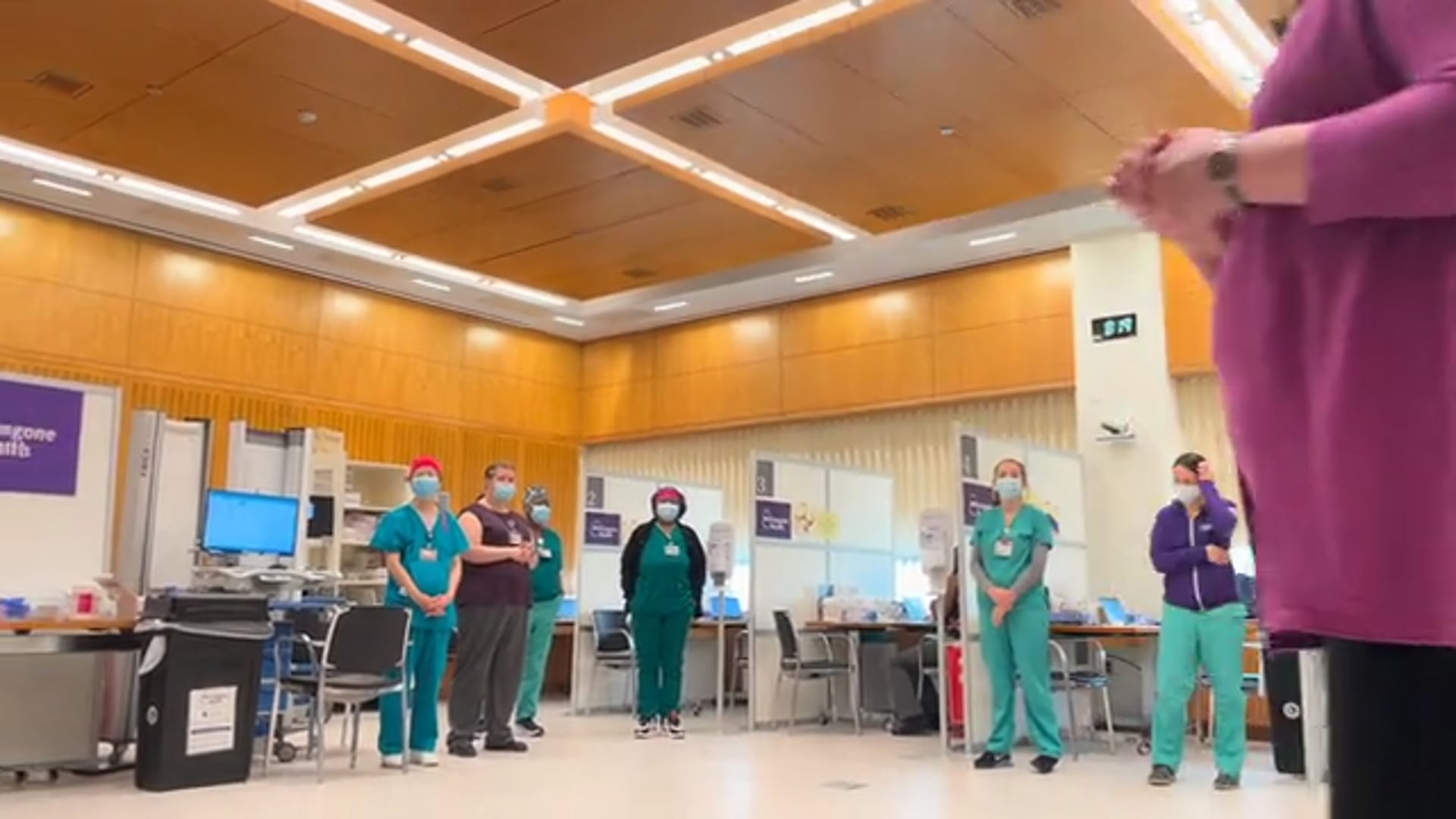 Tish for my covid shot