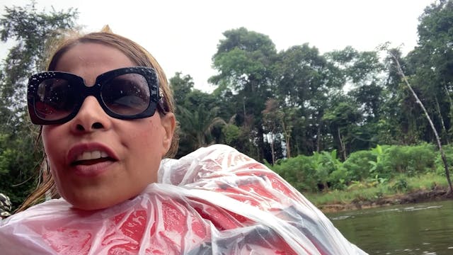 Plastic poncho