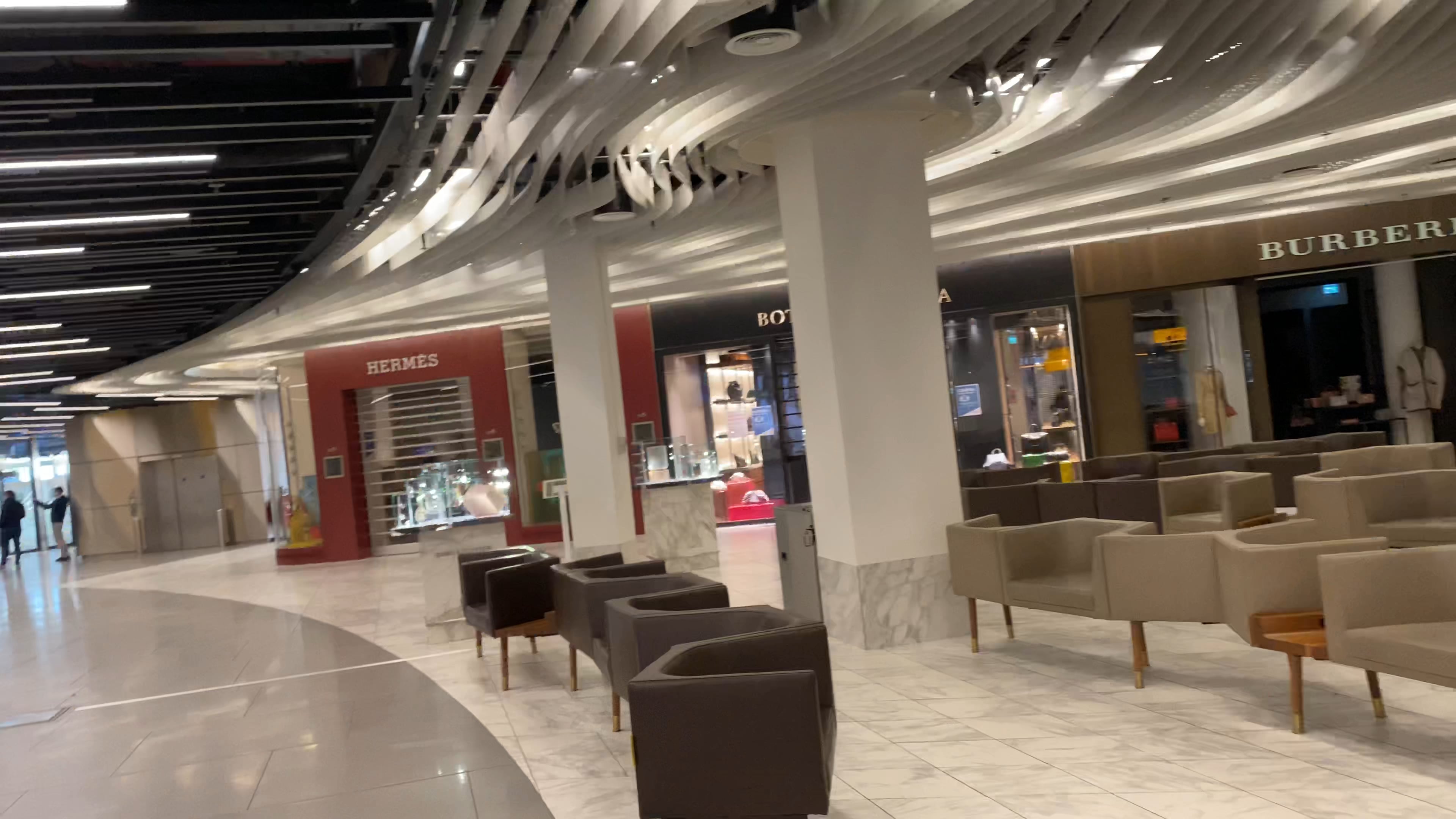 No one at the airport in Amsterdam Schiphol May 2020