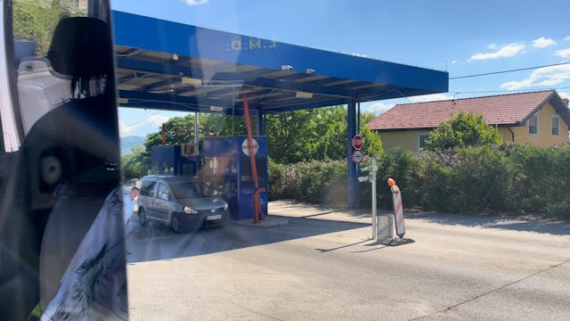 On our way to Bosnia. Herzegovina