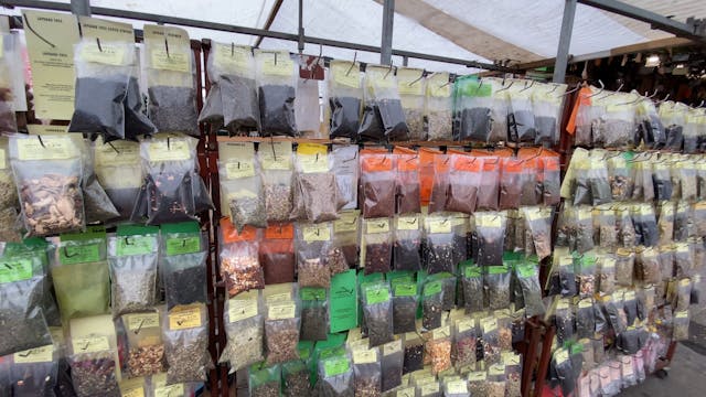 On the market in Amsterdam