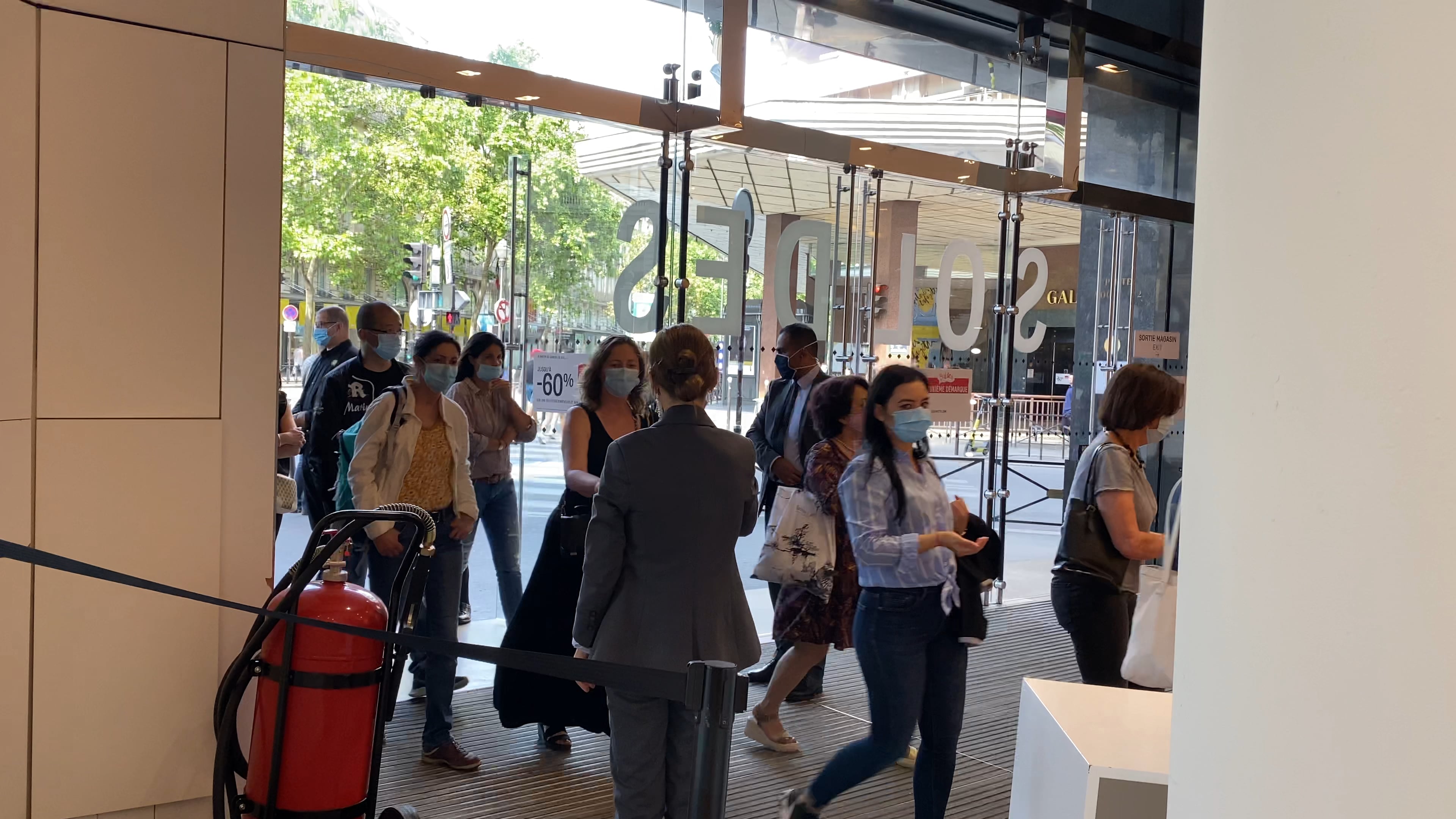 Entrance at Musee D'orsay