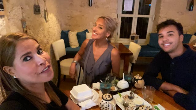 Lunch with Elisa and Gillian