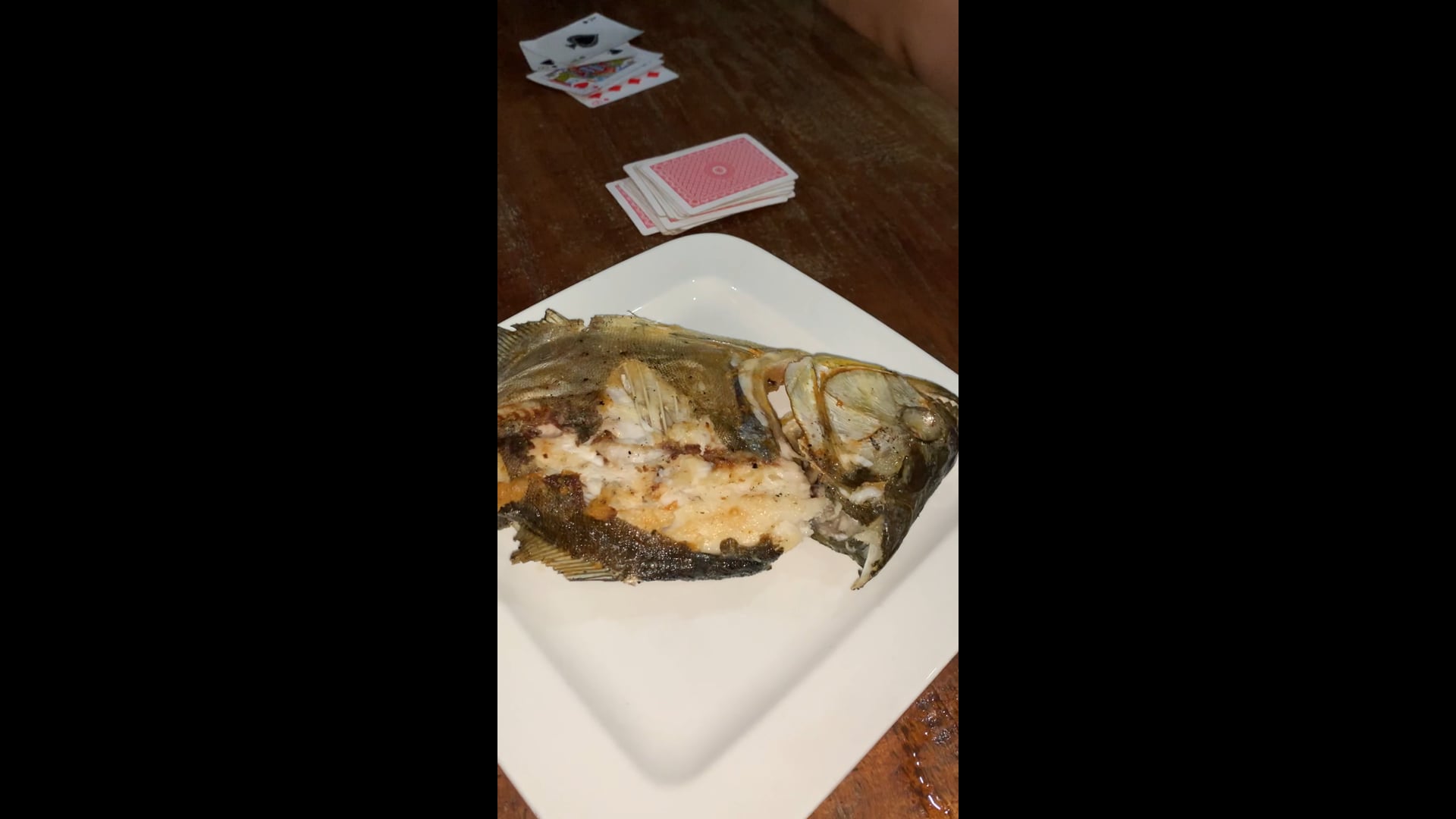 Who is eating who now.