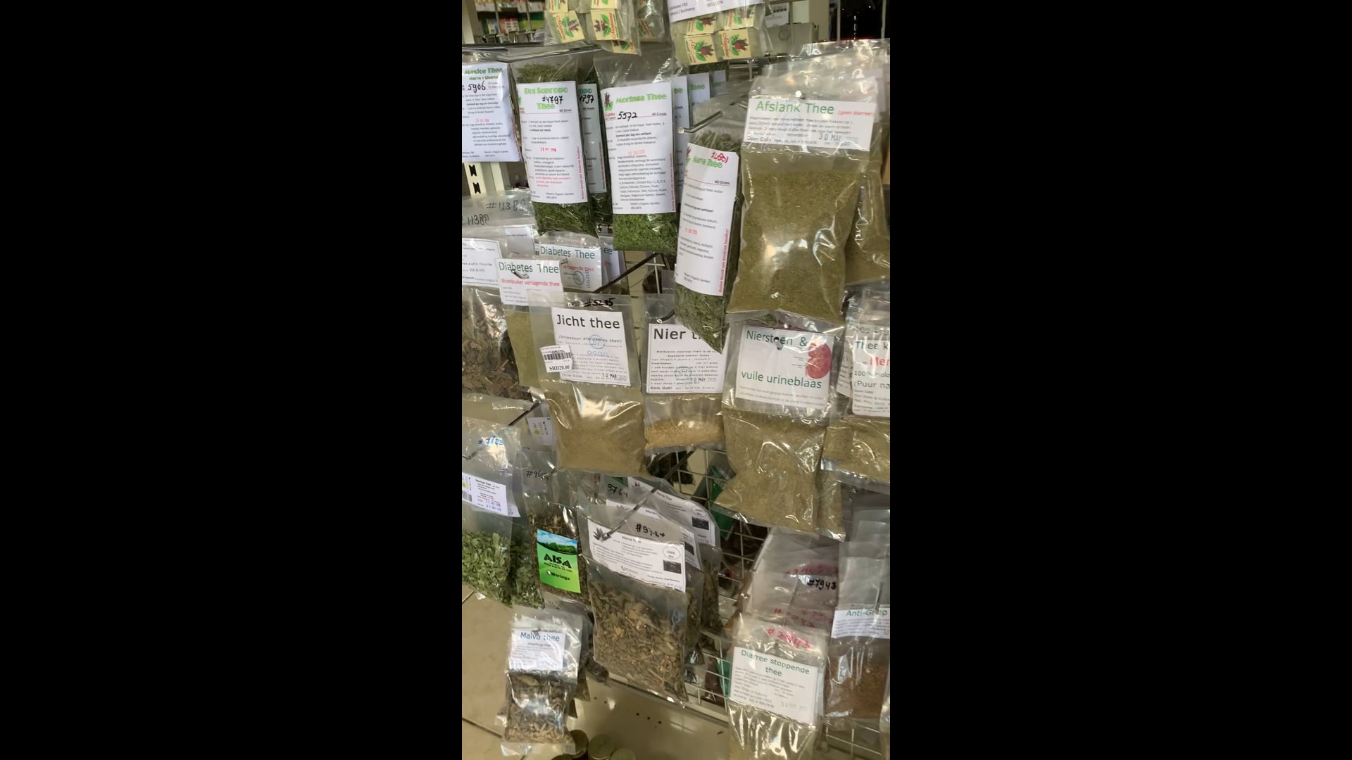 Medicine from plants in Suriname