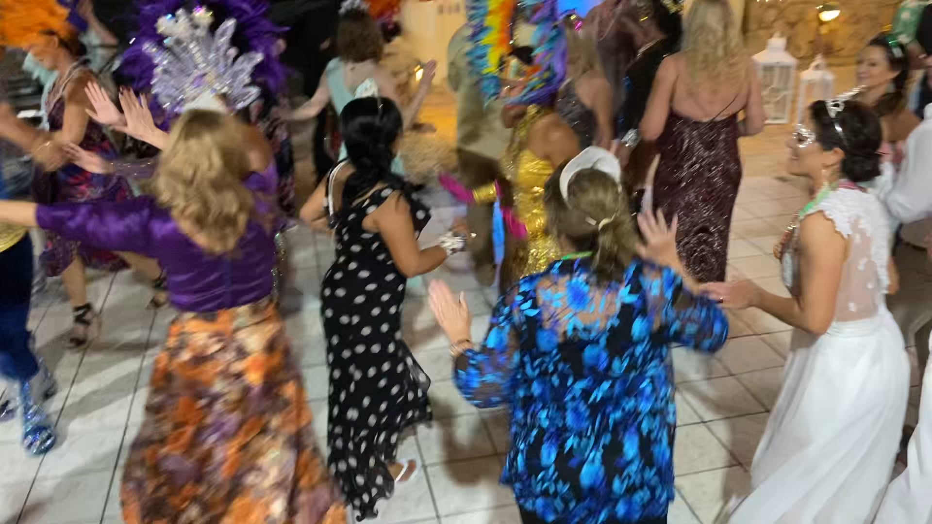 Dancing at the wedding