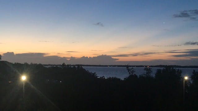 Sunrise in Suriname