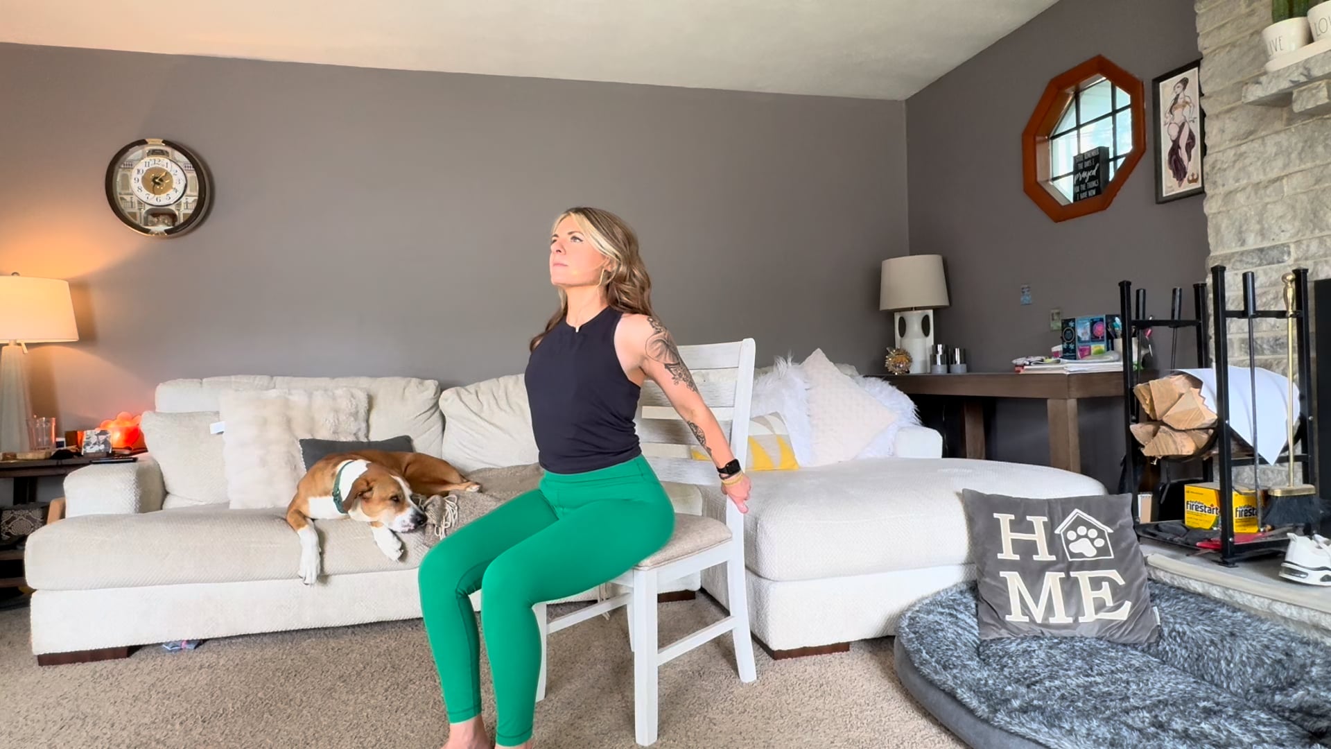 Office Chair Yoga Flow