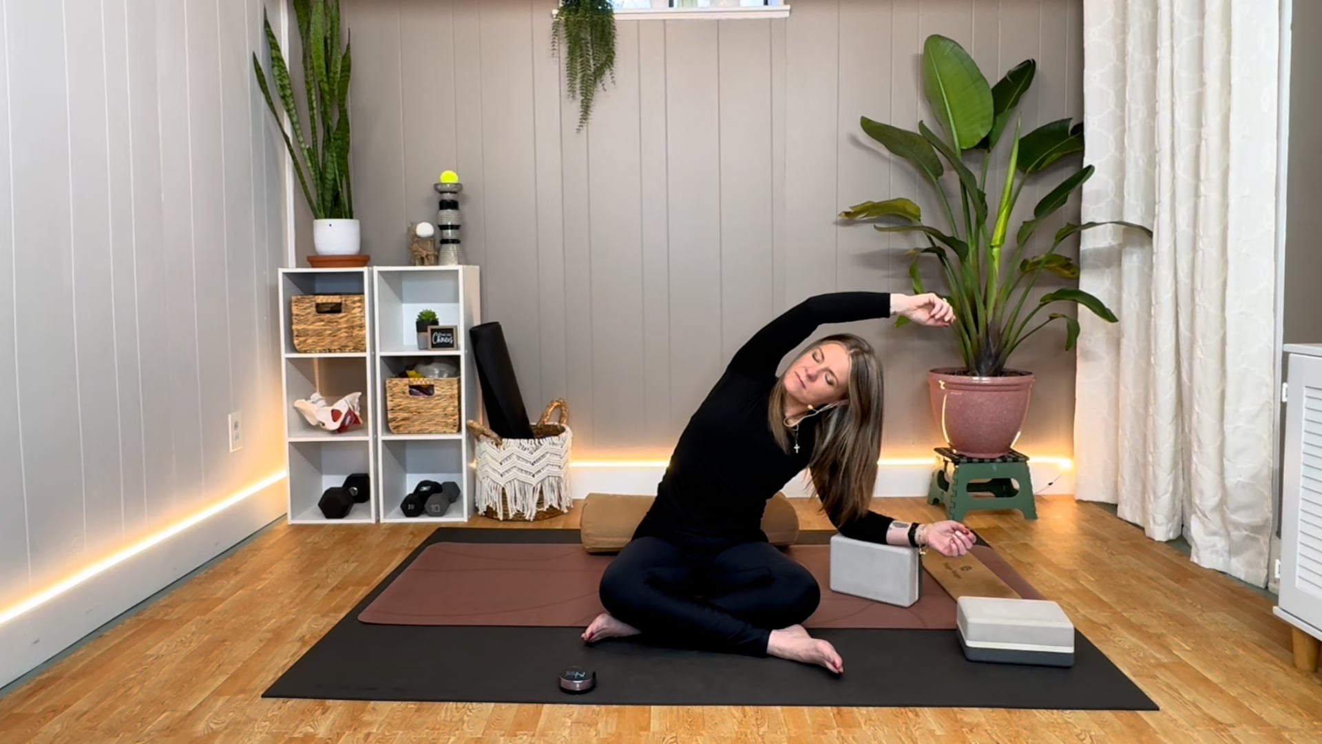 Quiet and Reflective Hatha Practice