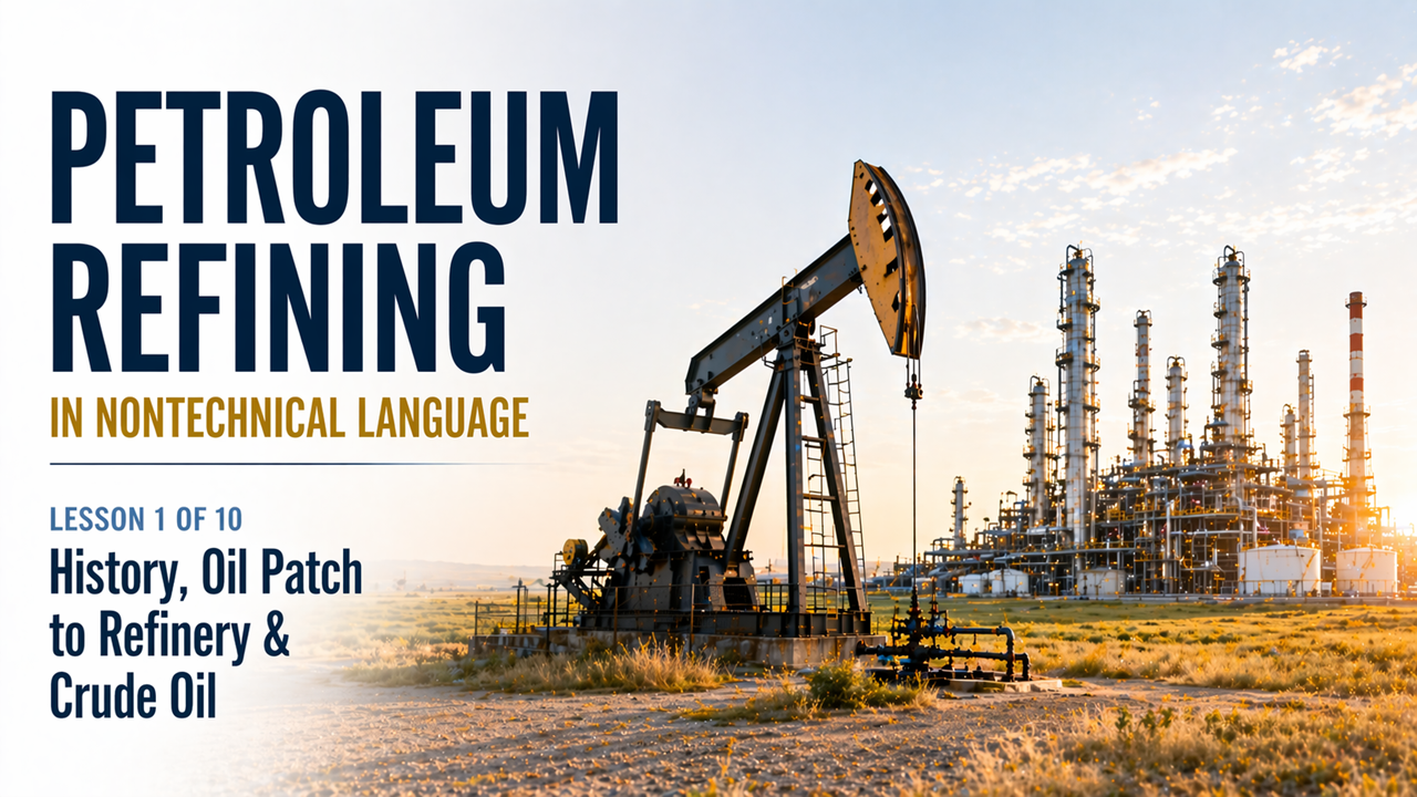 HISTORY / OIL PATCH TO REFINERY / CRUDE OIL