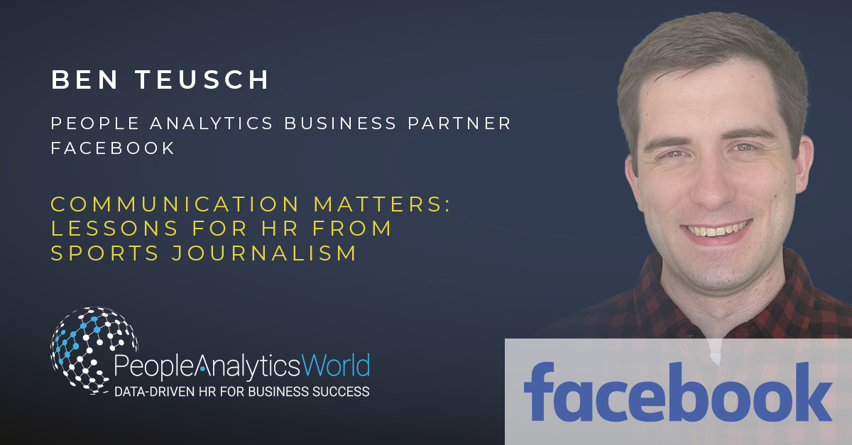 Communication Matters - What HR can Learn from Sports Journalism