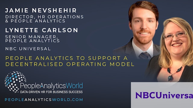 People Analytics to Support a Decentralised Operating Model