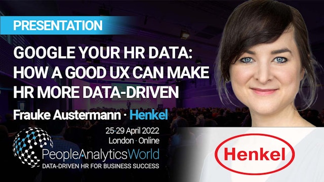 Google your HR Data: How a Good UX can Make HR more Data-Driven