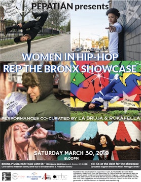 Women in Hip-Hop Rep The Bronx Flyer