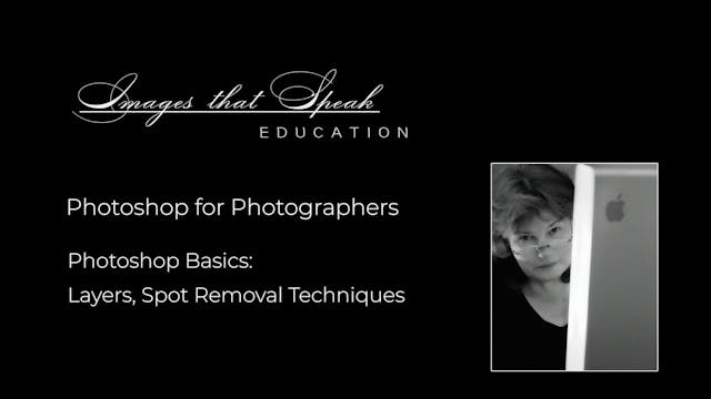 Lesson 07: Layers and the Spot Removal Tool